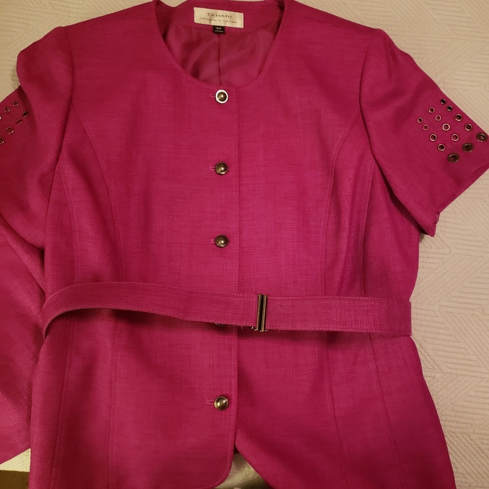 2pc fushia suit